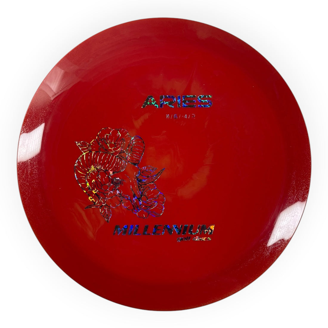 Millennium Golf Discs Aries | Sirius Swirly | Orange/Hearts 155g Disc Golf
