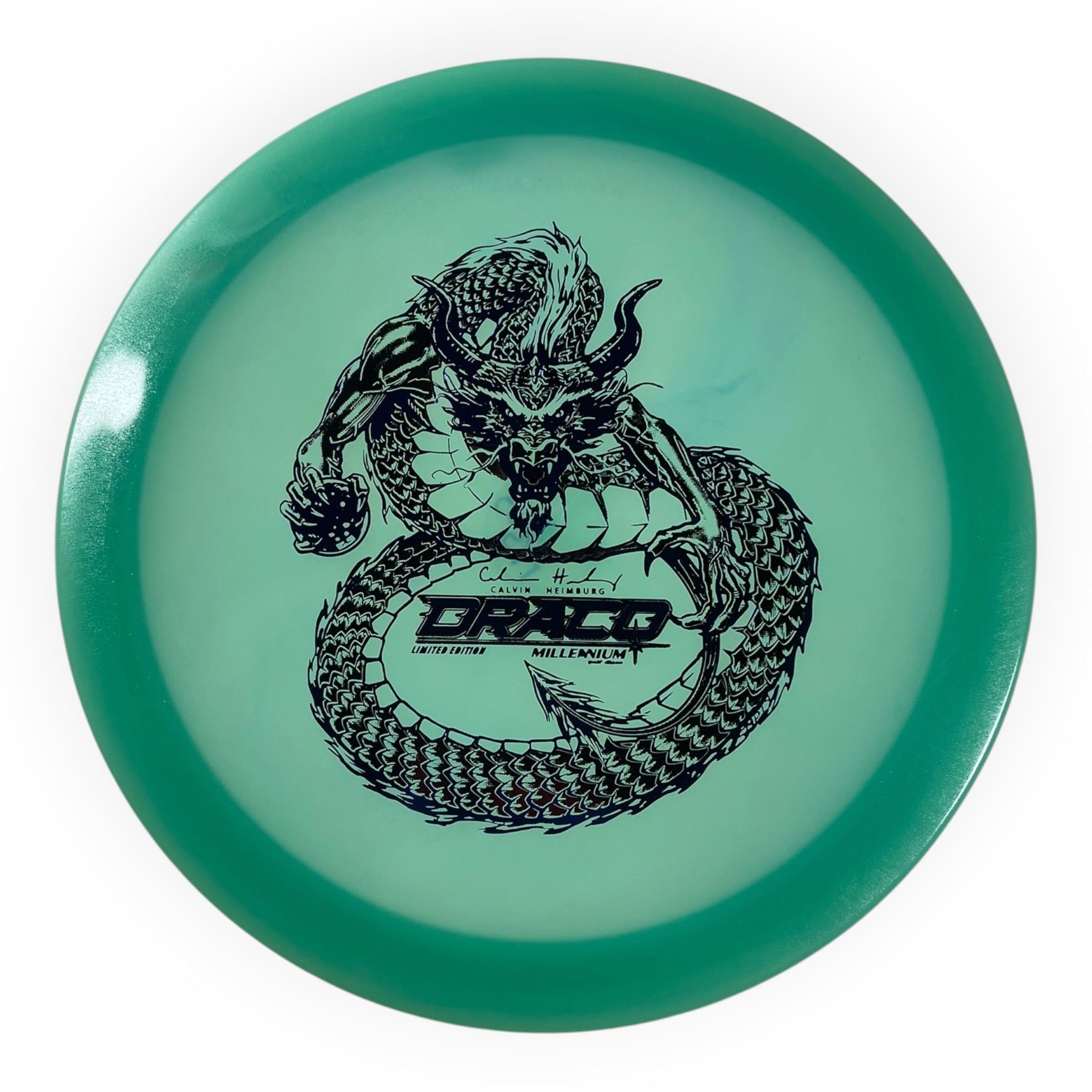 Millennium Golf Discs Draco | Quantum Proto Color Lunar | Blue/Blue 174g (Calvin Heimburg) Disc Golf