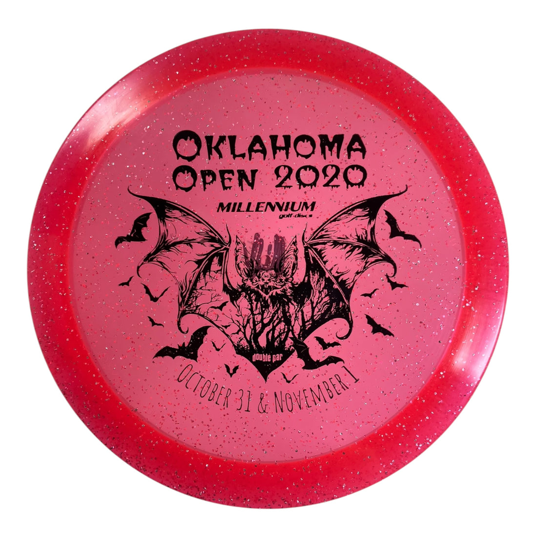 Millennium Golf Discs Draco - Used Like New | Quantum Stardust | Pink/Black 170g (Oklahoma Open 2020) Disc Golf