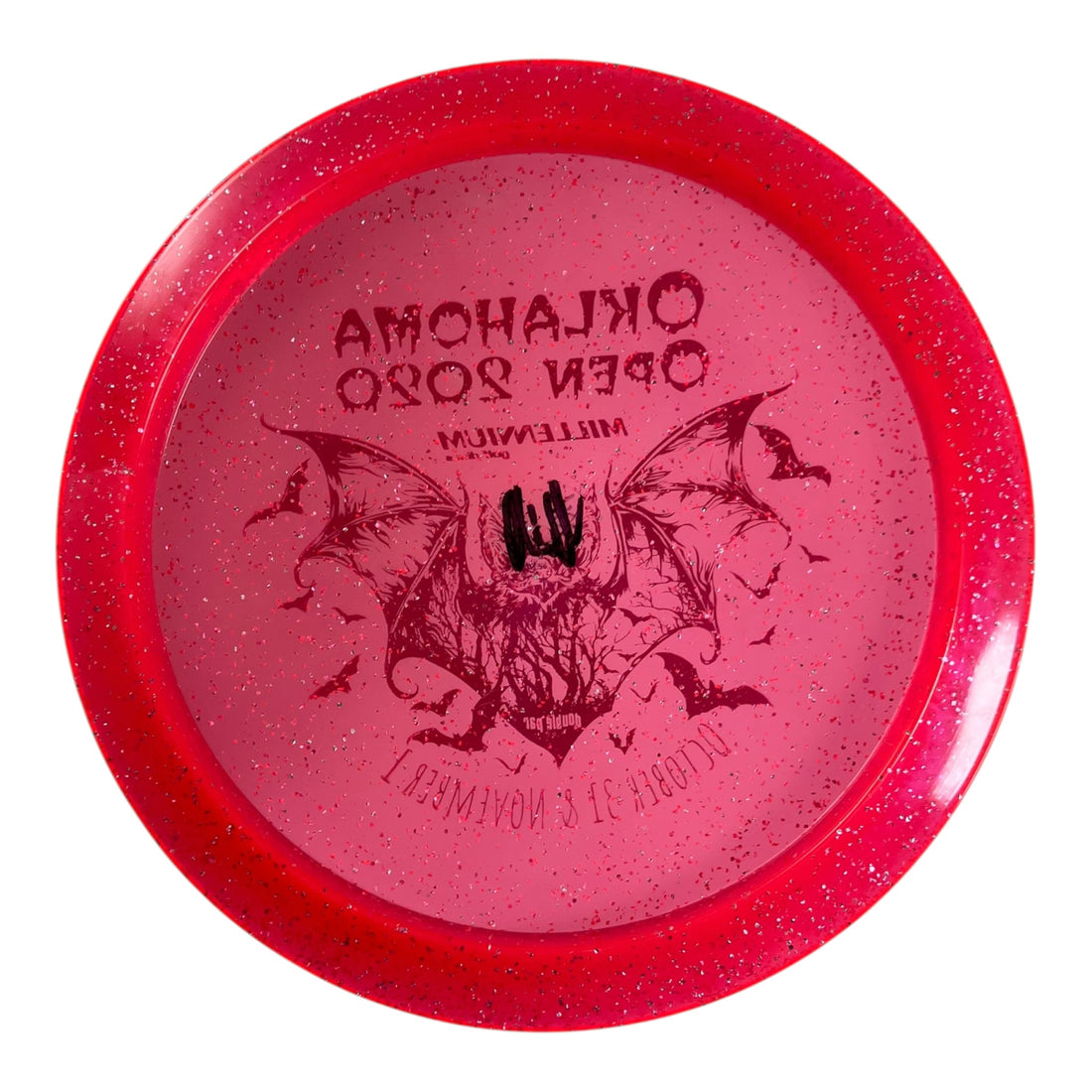 Millennium Golf Discs Draco - Used Like New | Quantum Stardust | Pink/Black 170g (Oklahoma Open 2020) Disc Golf