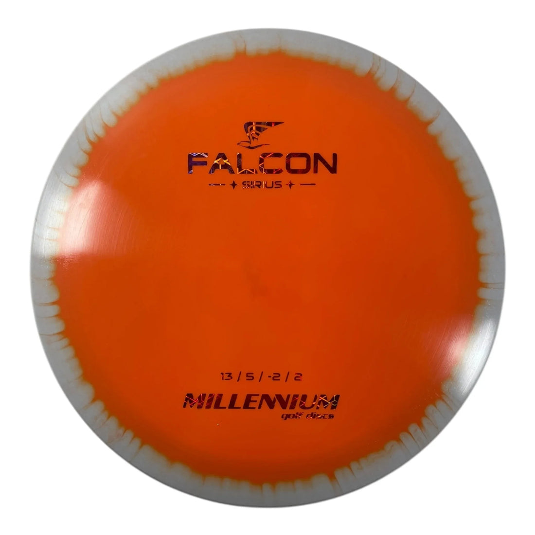 Millennium Golf Discs Falcon | Sirius Helio | Orange/Pink Holo 173g Disc Golf