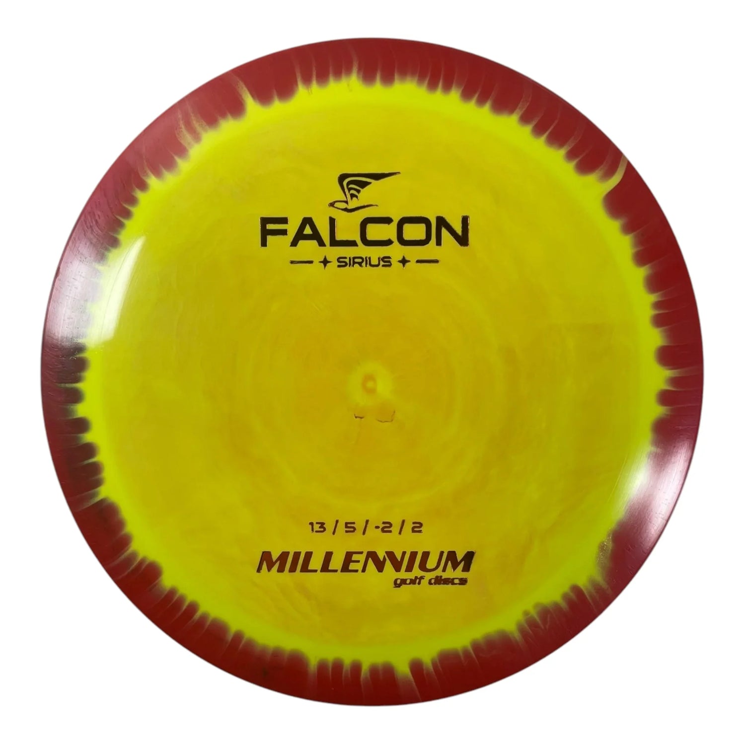 Millennium Golf Discs Falcon | Sirius Helio | Yellow/Orange 173g Disc Golf