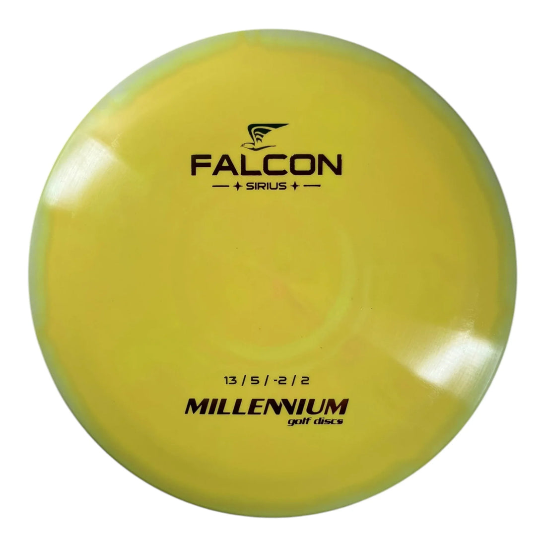 Millennium Golf Discs Falcon | Sirius Helio | Yellow/Rainbow 171g Disc Golf