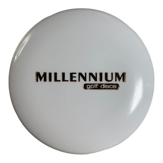 Millennium Golf Discs Millennium Mini Marker Disc | White Disc Golf
