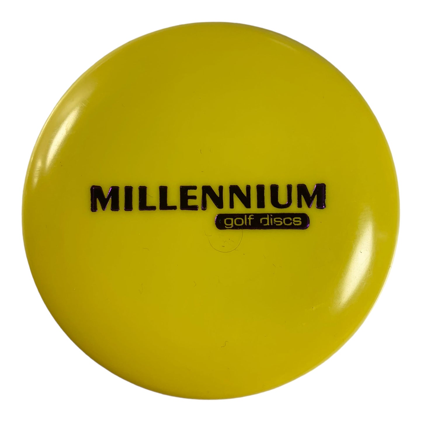 Millennium Golf Discs Millennium Mini Marker Disc | Yellow Disc Golf
