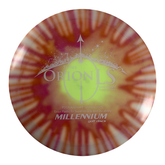 Millennium Golf Discs Orion LS | Sirius Dyed | Orange/White 170g Disc Golf