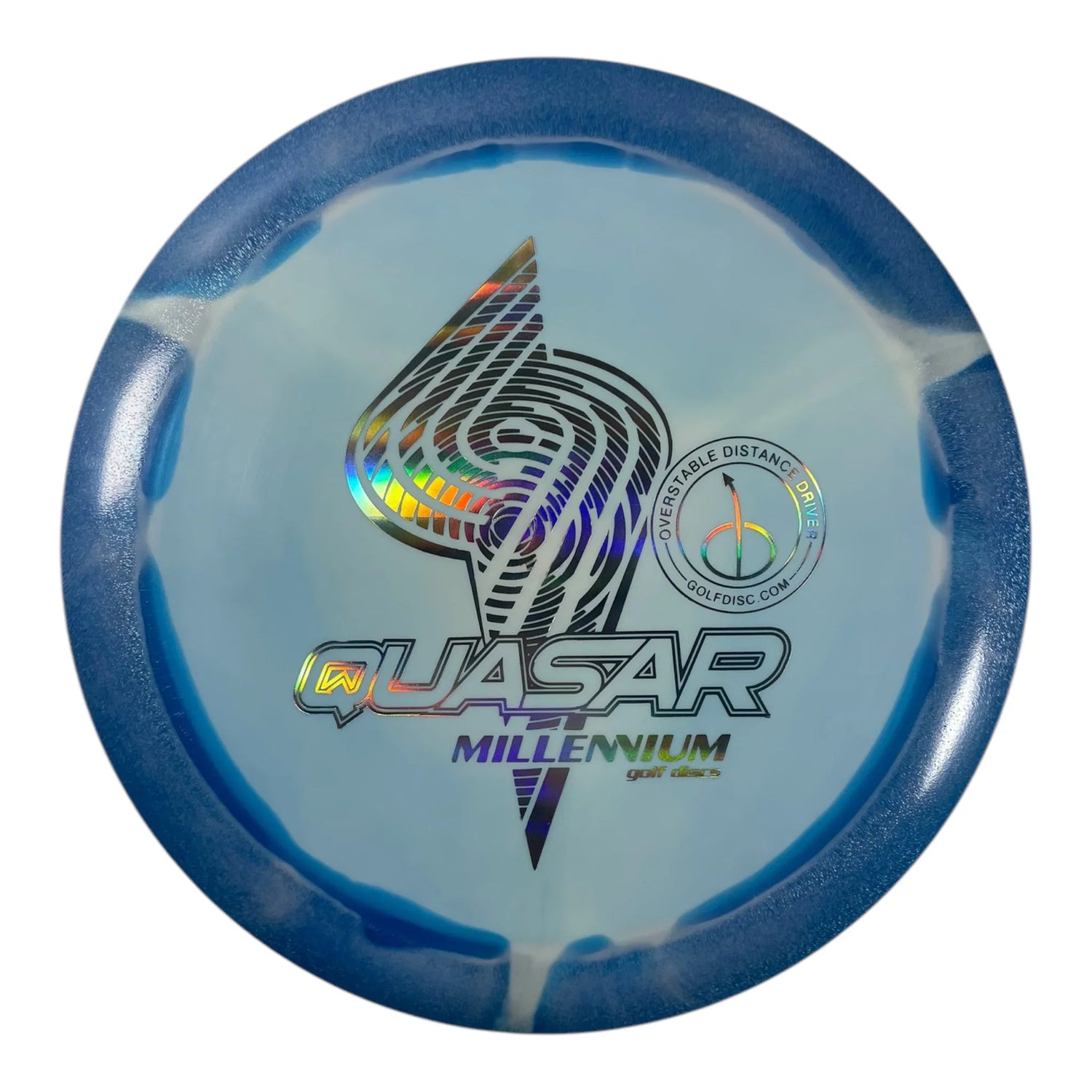 Millennium Golf Discs Quasar | Sirius Helio | Blue/Holo 172g Disc Golf
