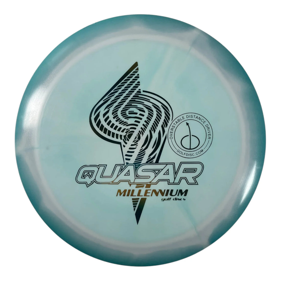 Millennium Golf Discs Quasar | Sirius Helio | Blue/Multi 175g Disc Golf