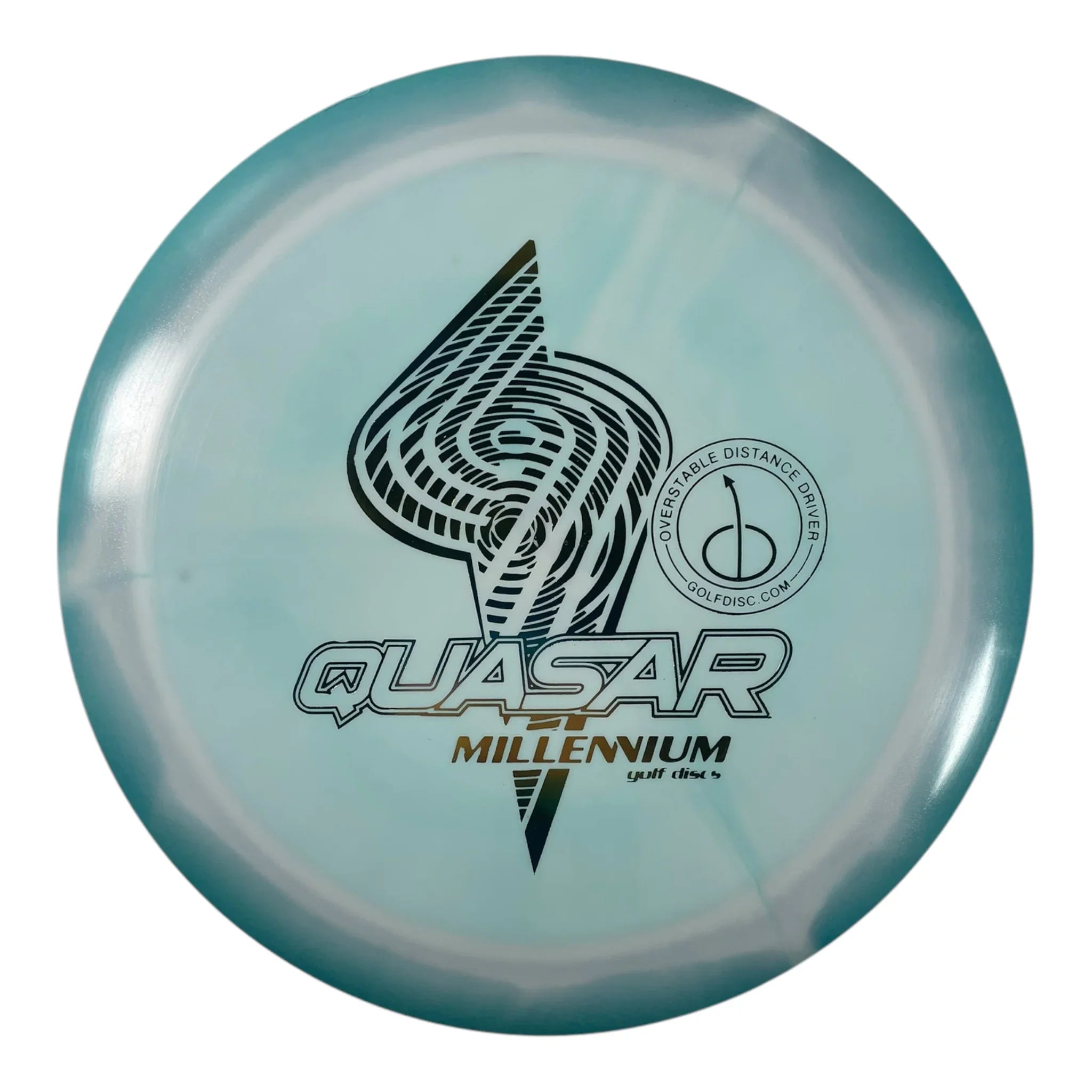 Millennium Golf Discs Quasar | Sirius Helio | Blue/Multi 175g Disc Golf