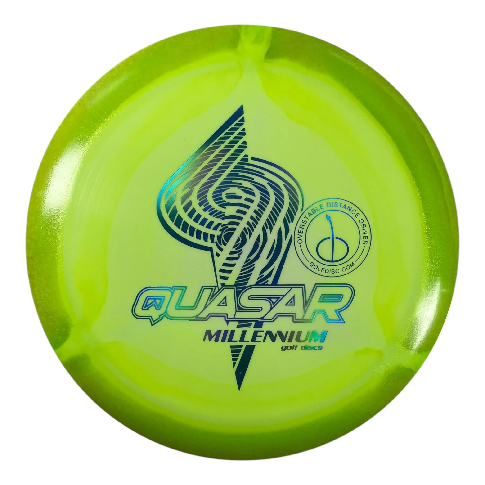 Millennium Golf Discs Quasar | Sirius Helio | Green/Blue 169g Disc Golf