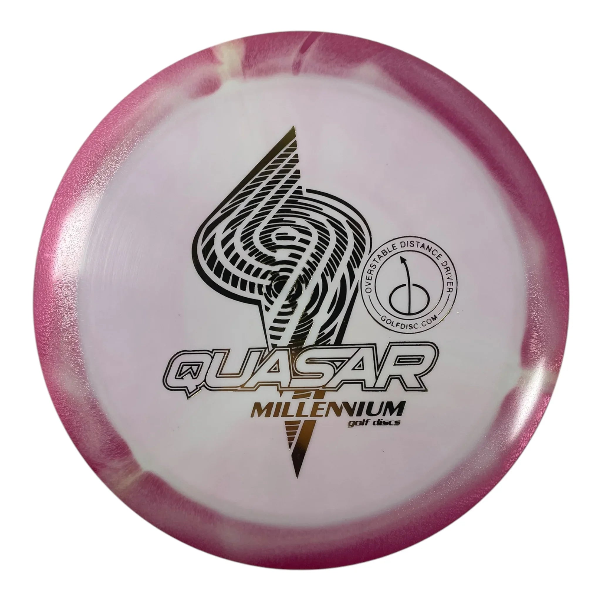Millennium Golf Discs Quasar | Sirius Helio | Pink/Gold 171g Disc Golf