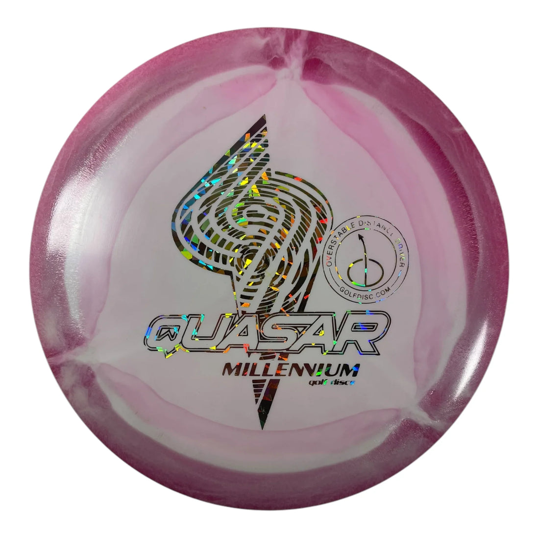 Millennium Golf Discs Quasar | Sirius Helio | Pink/Gold Holo 164g Disc Golf