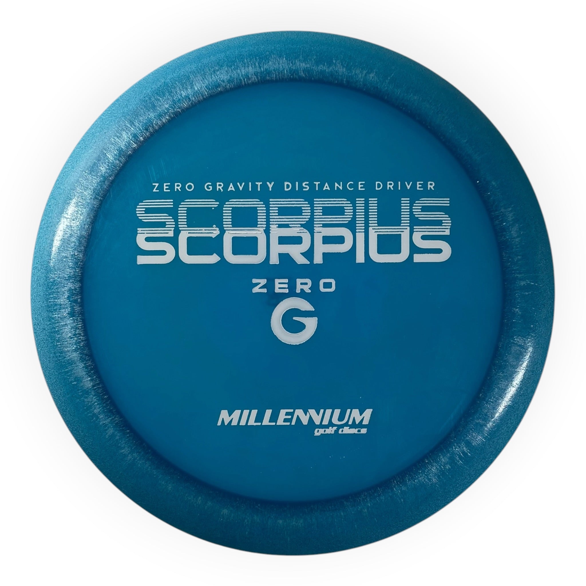 Millennium Golf Discs Scorpius | Quantum Zero-G | Blue/White 139g Disc Golf