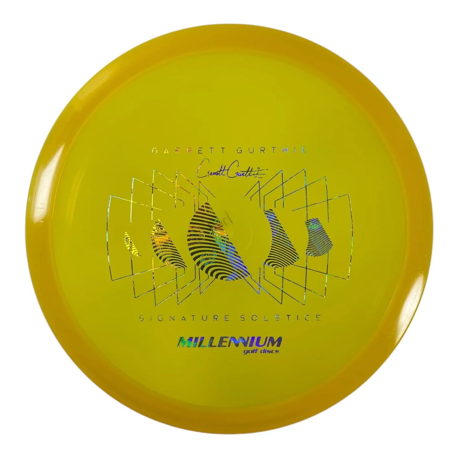 Millennium Golf Discs Solstice | Quantum | Yellow/Money 174g (Garrett Gurthie) Disc Golf