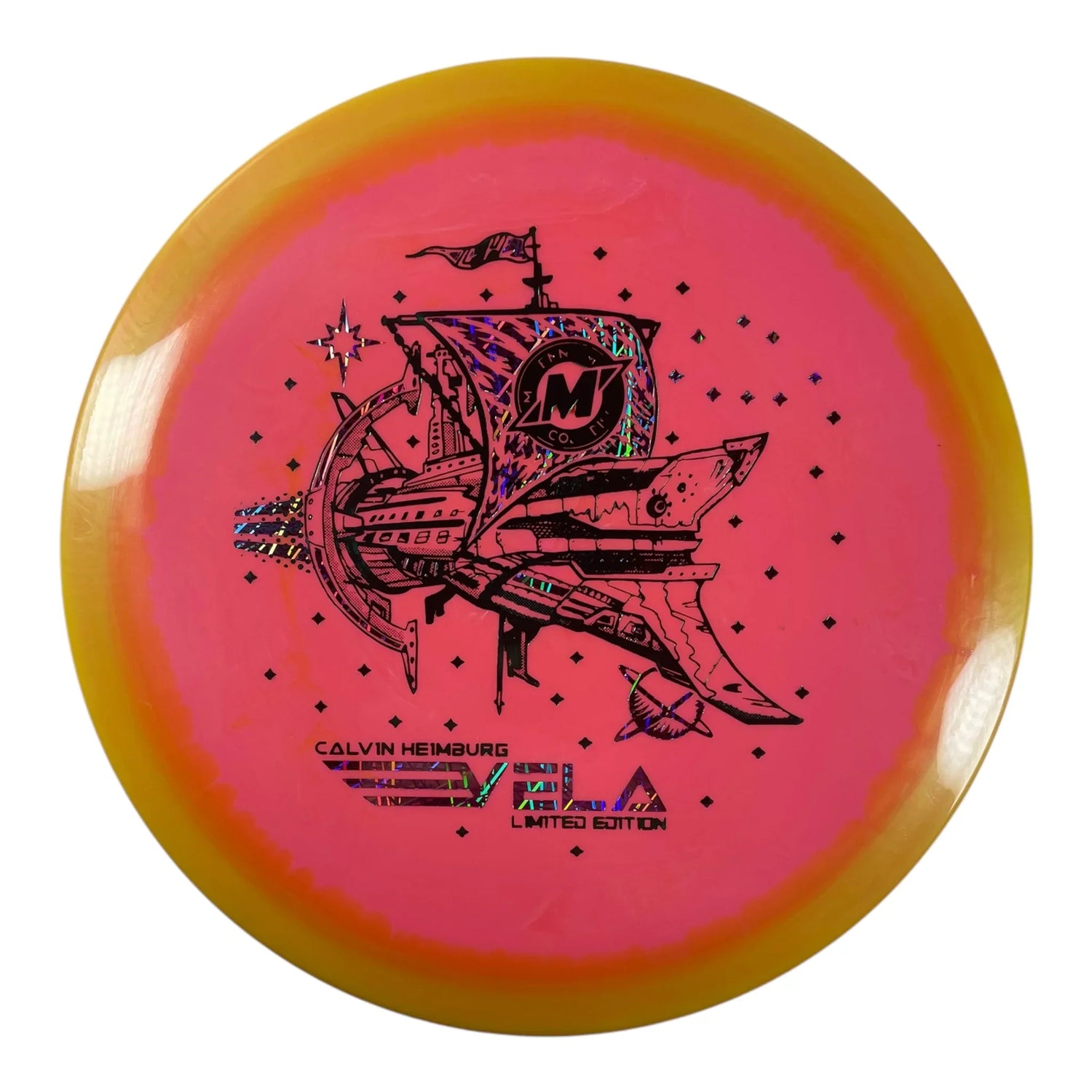 Millennium Golf Discs Vela | Sirius Helio | Pink/Green 174g (Calvin Heimburg) Disc Golf
