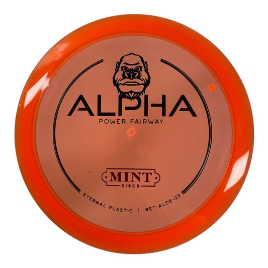 Mint Discs Alpha | Eternal | Orange/Red 174g Disc Golf