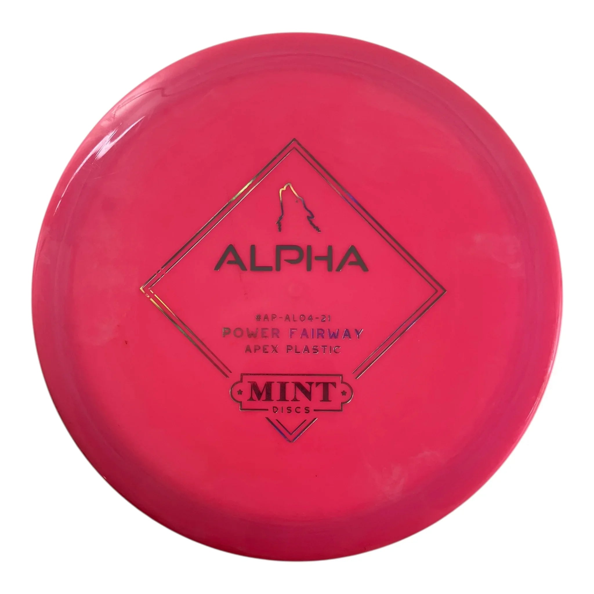 Mint Discs Alpha - Used Like New | Apex | Pink/Holo 169g Disc Golf