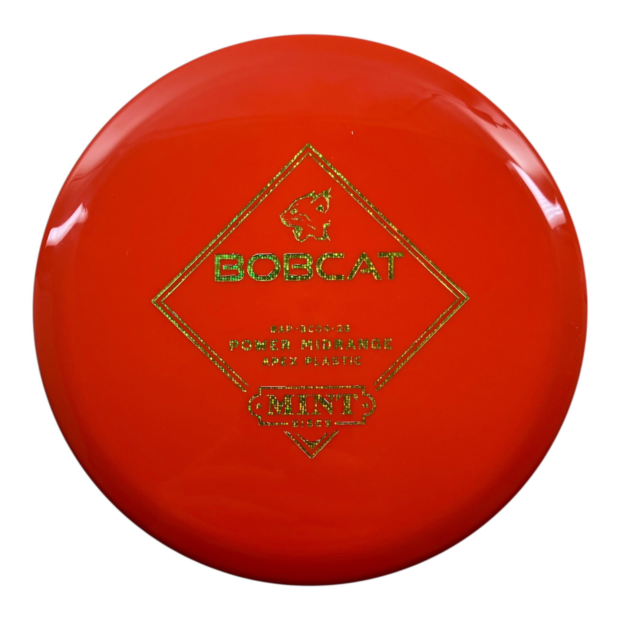 Mint Discs Bobcat | Apex | Orange/Gold 177g Disc Golf
