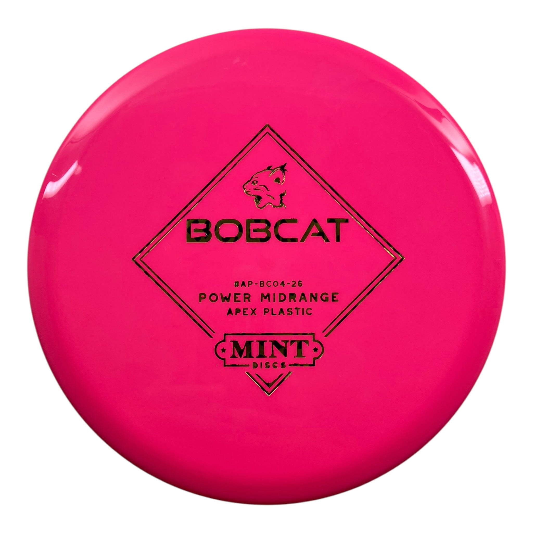 Mint Discs Bobcat | Apex | Pink/Cheetah 177g Disc Golf