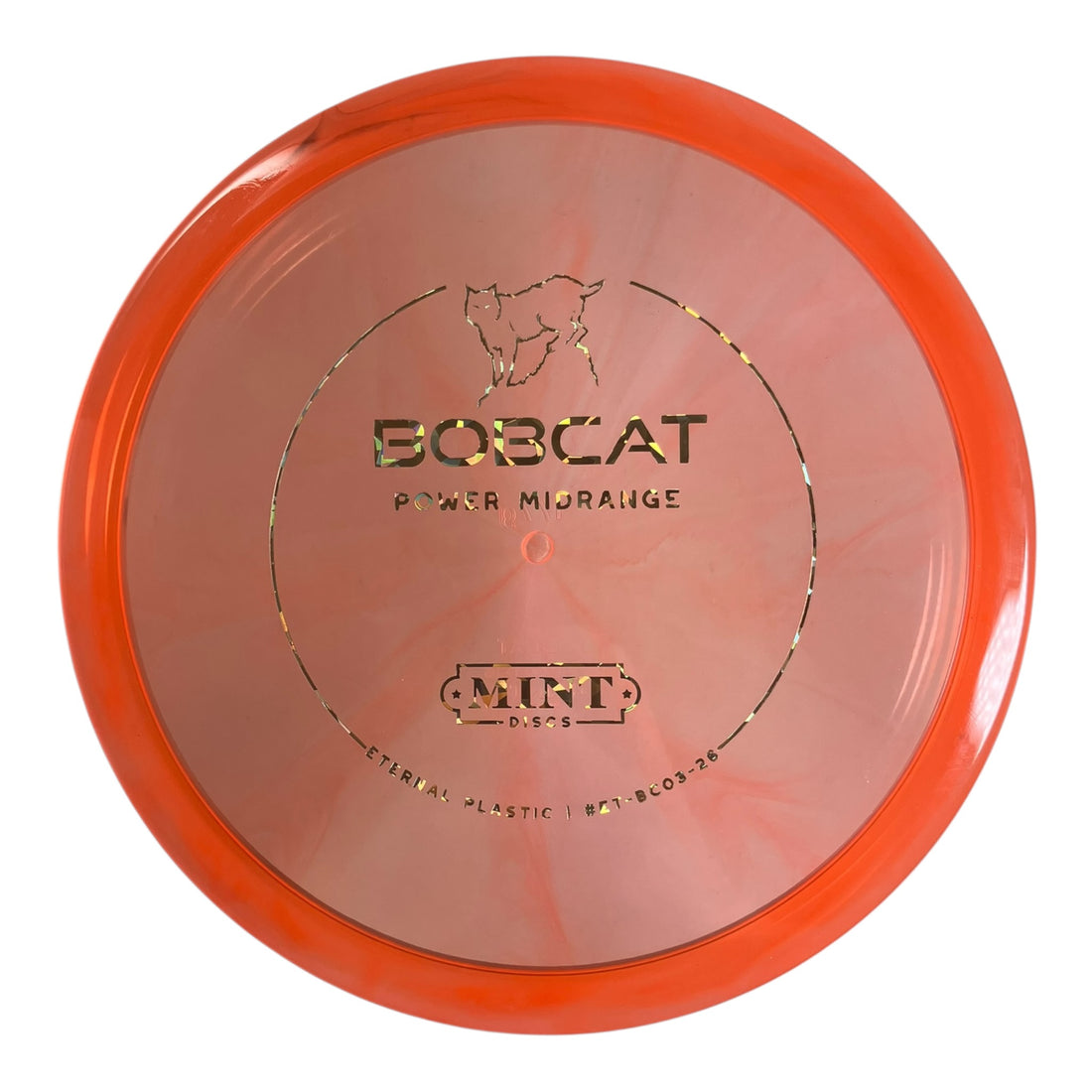 Mint Discs Bobcat | Eternal | Orange/Gold 177g Disc Golf