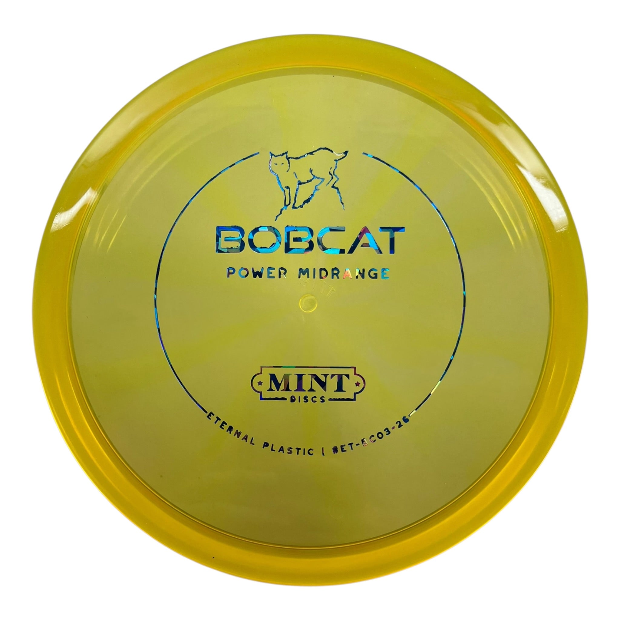 Mint Discs Bobcat | Eternal | Yellow/Ice 177g Disc Golf
