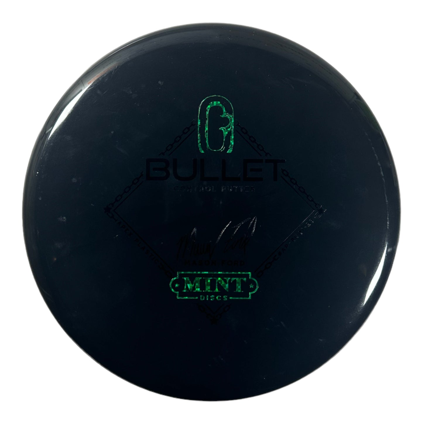 Mint Discs Bullet | Apex | Black/Green 175g (Mason Ford) Disc Golf