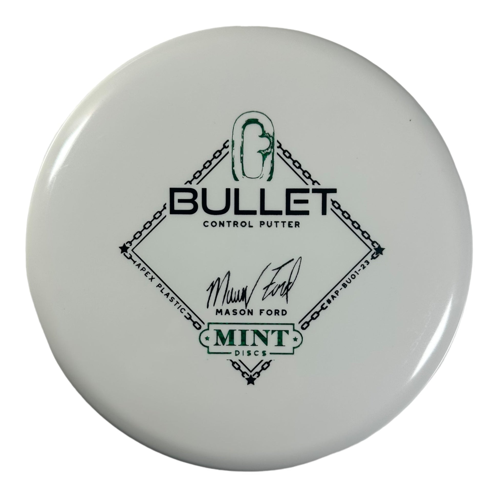 Mint Discs Bullet | Apex | White/Green 174g (Mason Ford) Disc Golf