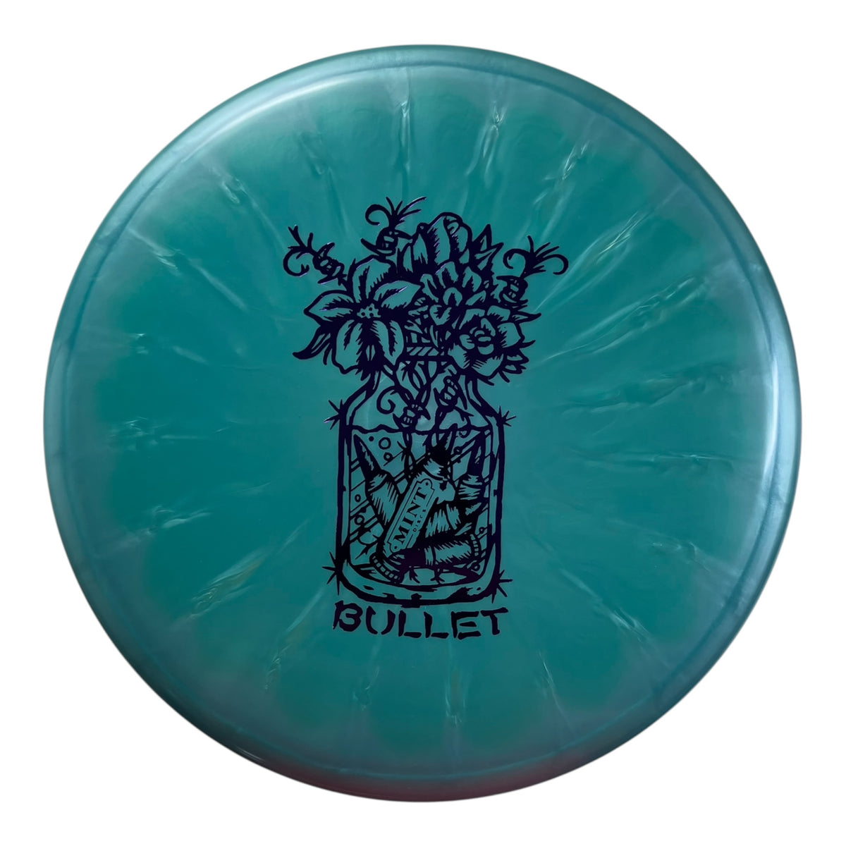 Mint Discs Bullet | Sublime | Teal/Purple 168g Disc Golf