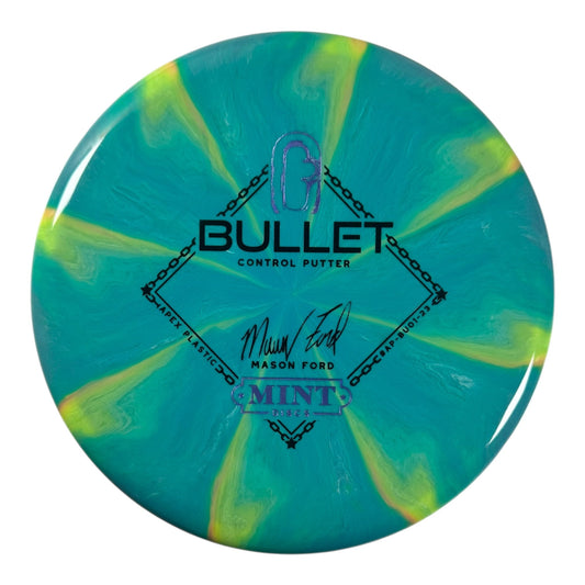 Mint Discs Bullet | Swirly Apex | Green/Purple 166g (Mason Ford) Disc Golf