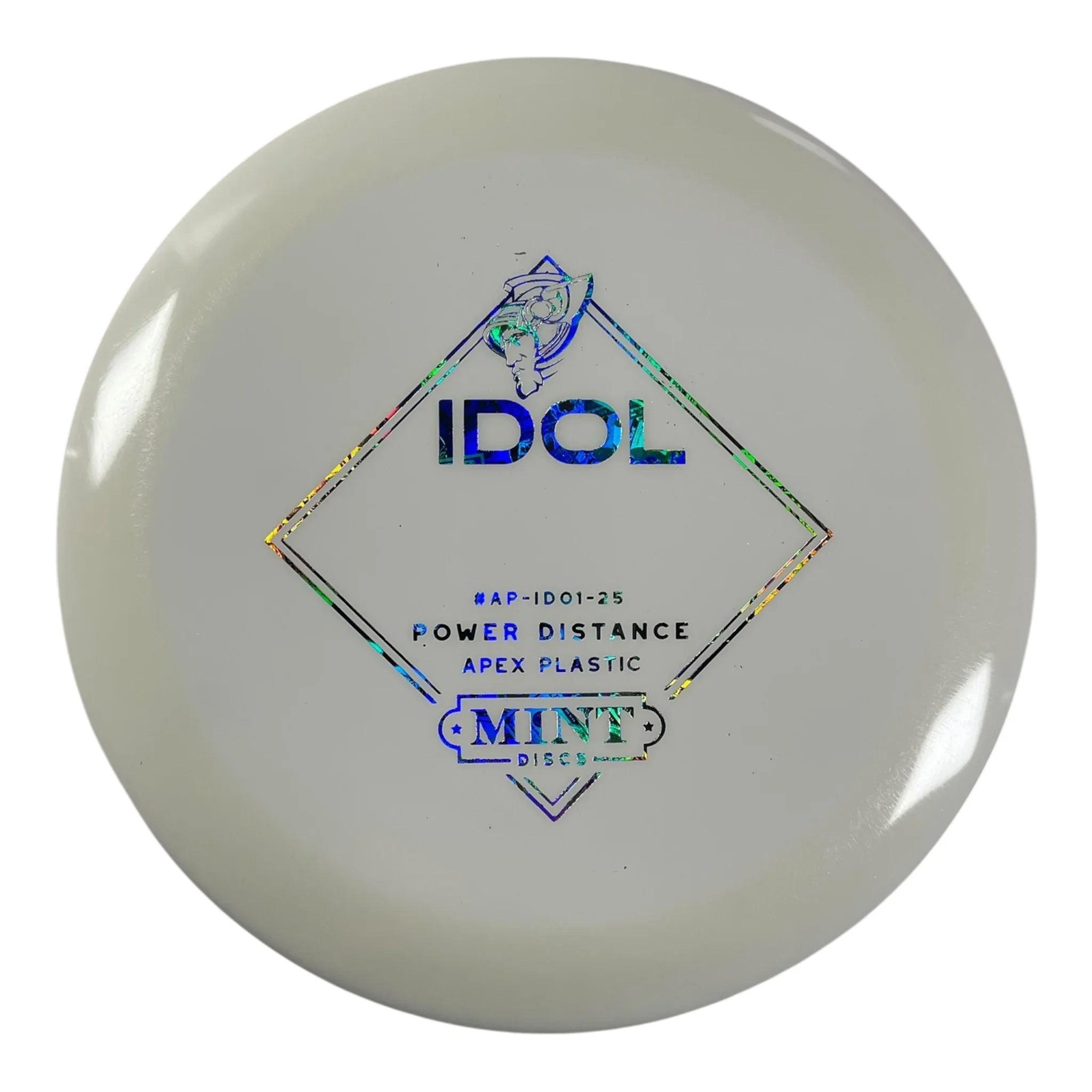 Mint Discs Idol | Apex | White/Money 158g (First Run) Disc Golf