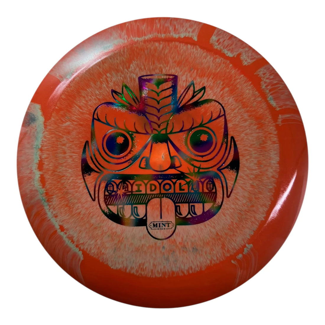 Mint Discs Idol | Elixir | Orange/Rainbow 174g Disc Golf