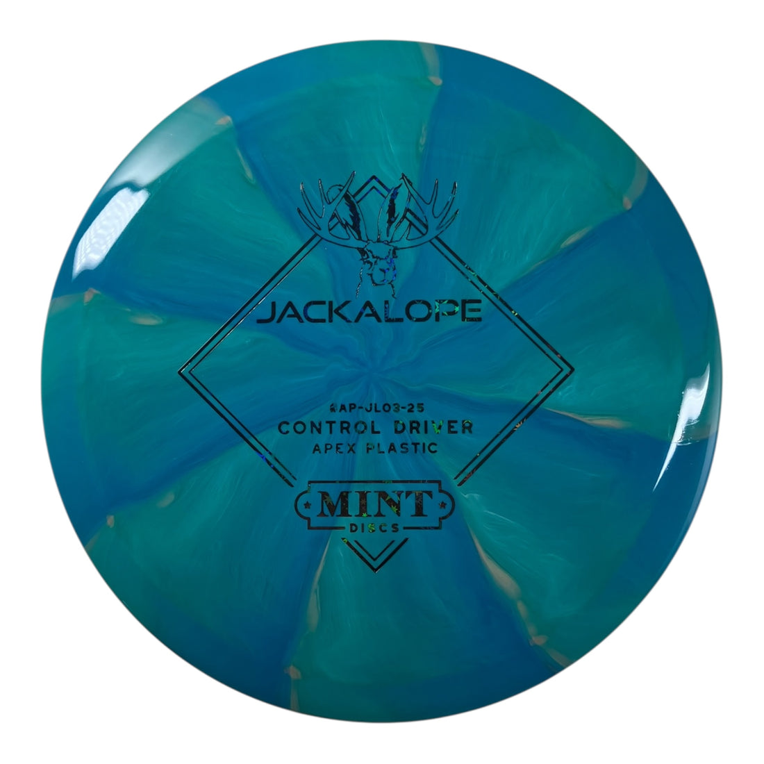 Mint Discs Jackalope | Apex Swirl | Blue/Black 174g Disc Golf