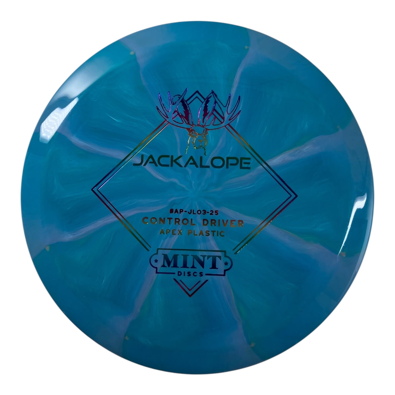 Mint Discs Jackalope | Apex Swirl | Blue/Multi 175g Disc Golf