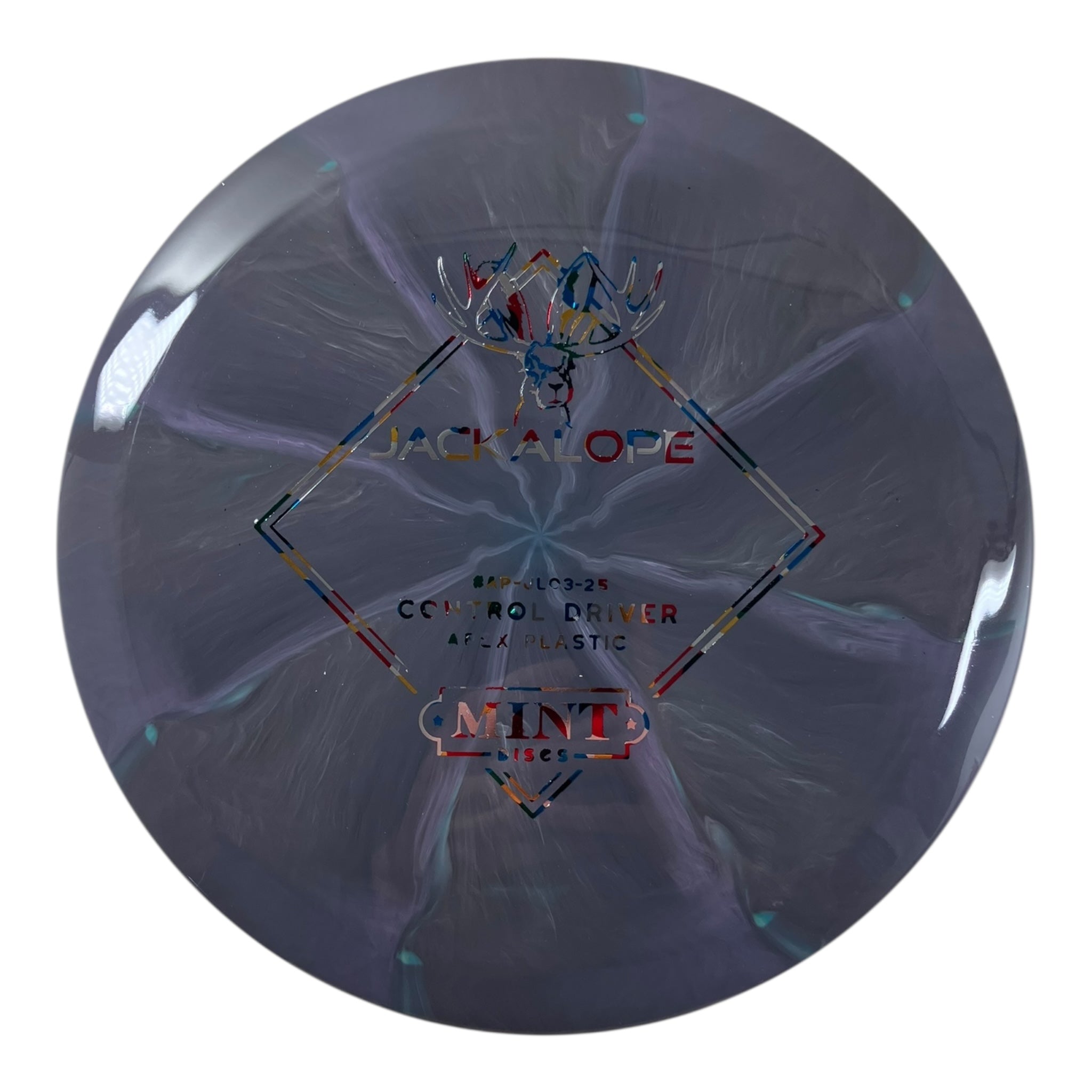 Mint Discs Jackalope | Apex Swirl | Grey/Wonderbread 174g Disc Golf