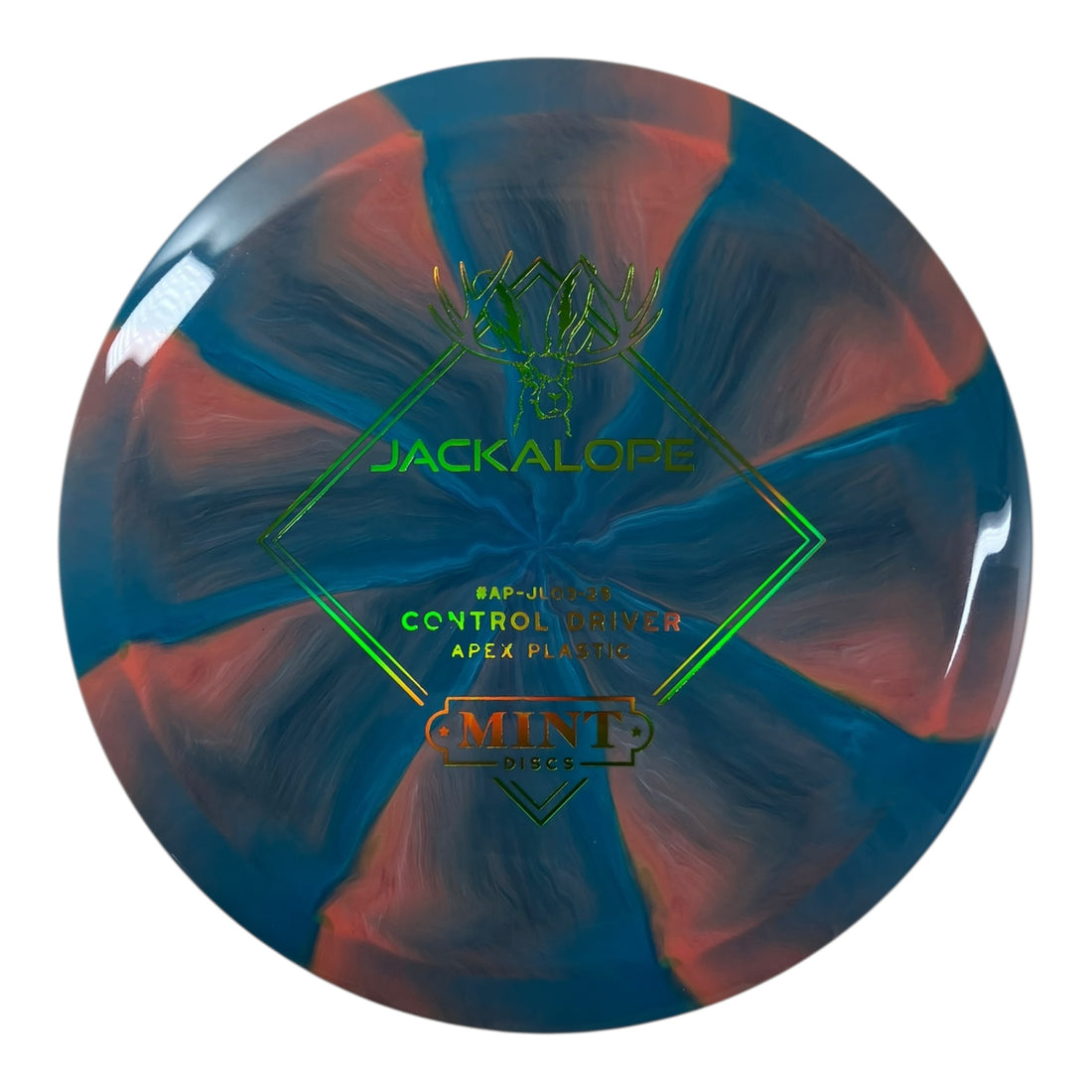 Mint Discs Jackalope | Apex Swirl | Orange/Blue/Green 174g Disc Golf