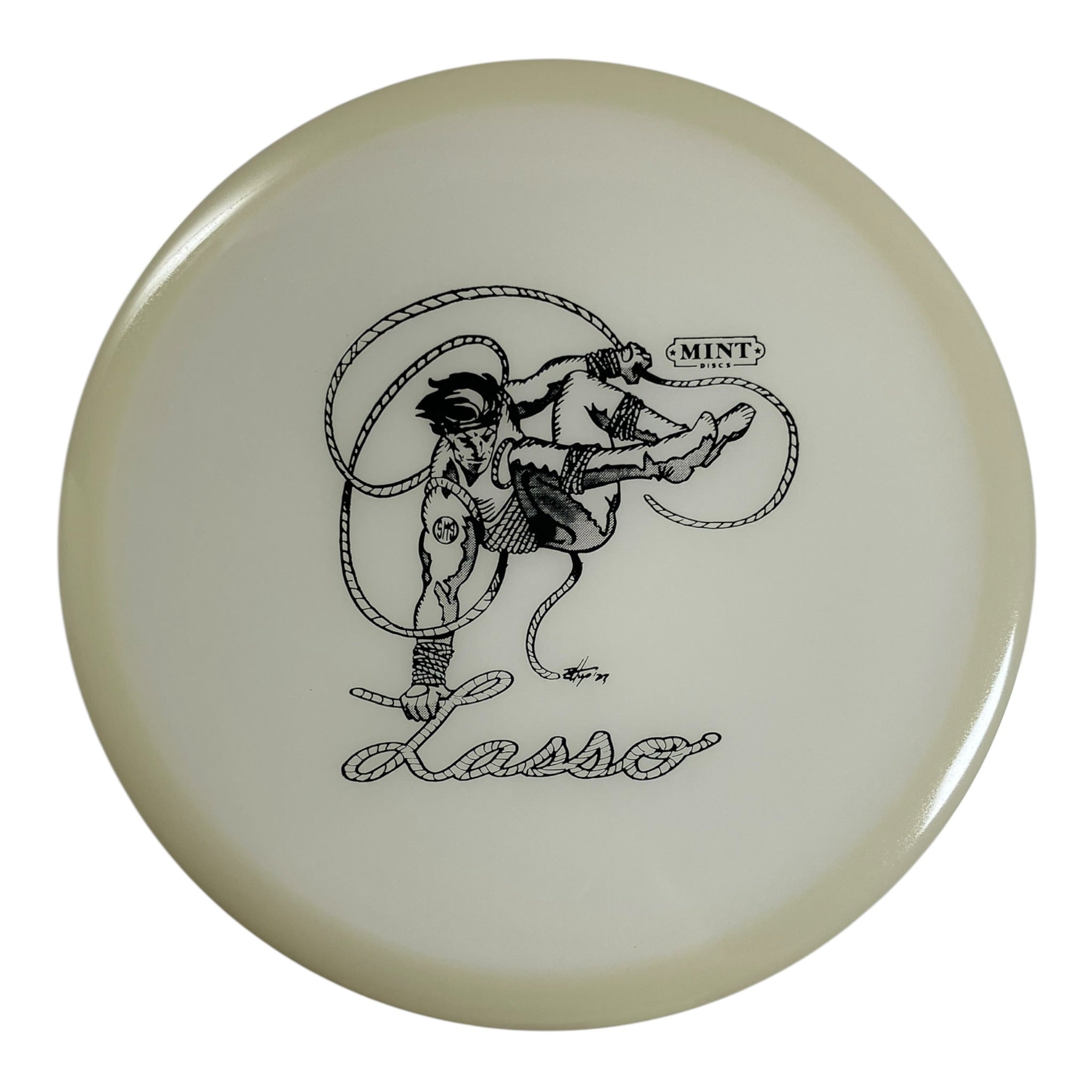 Mint Discs Lasso | Nocturnal | Glow/Black 175g (Super Mint Society) Disc Golf