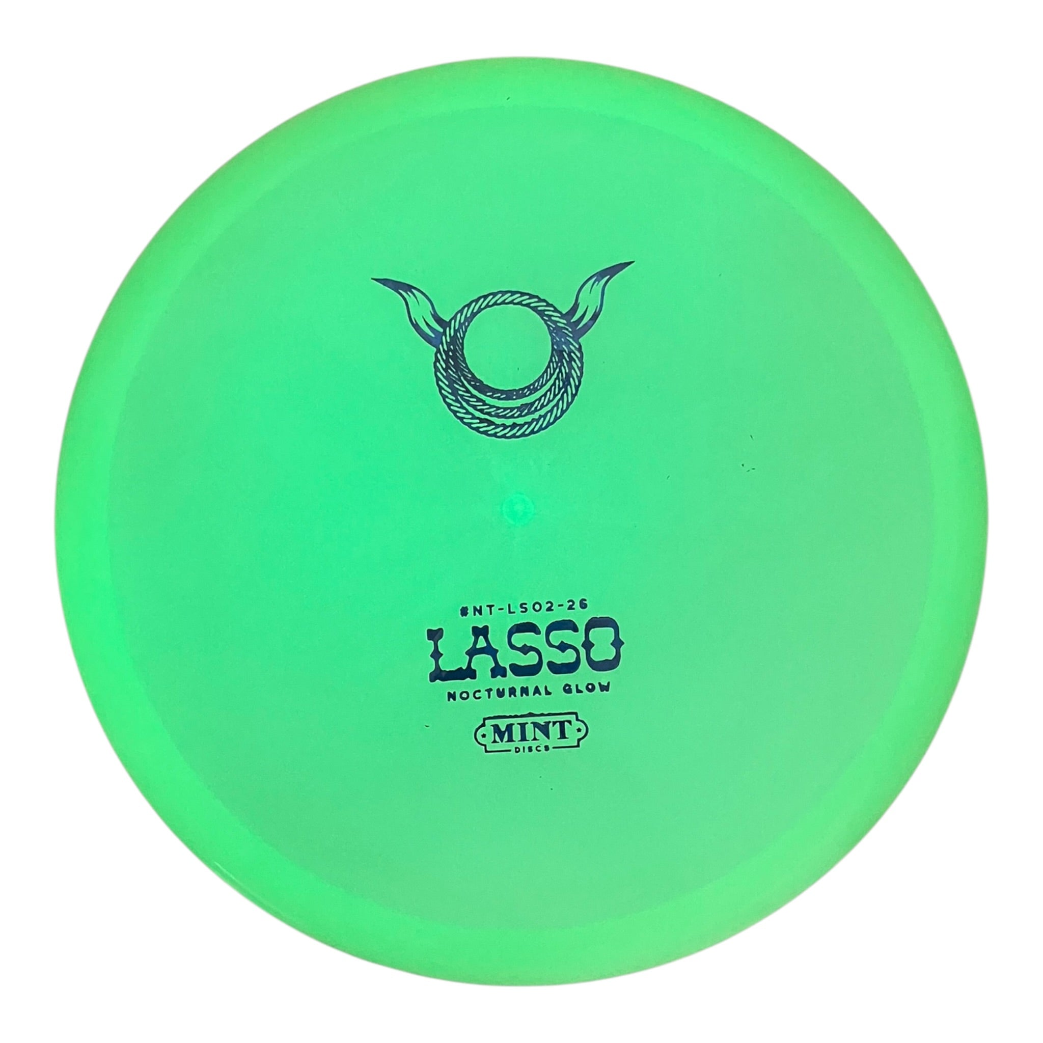 Mint Discs Lasso | Nocturnal | Glow/Blue 175g Disc Golf