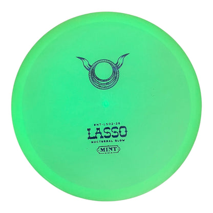 Mint Discs Lasso | Nocturnal | Glow/Blue 175g Disc Golf