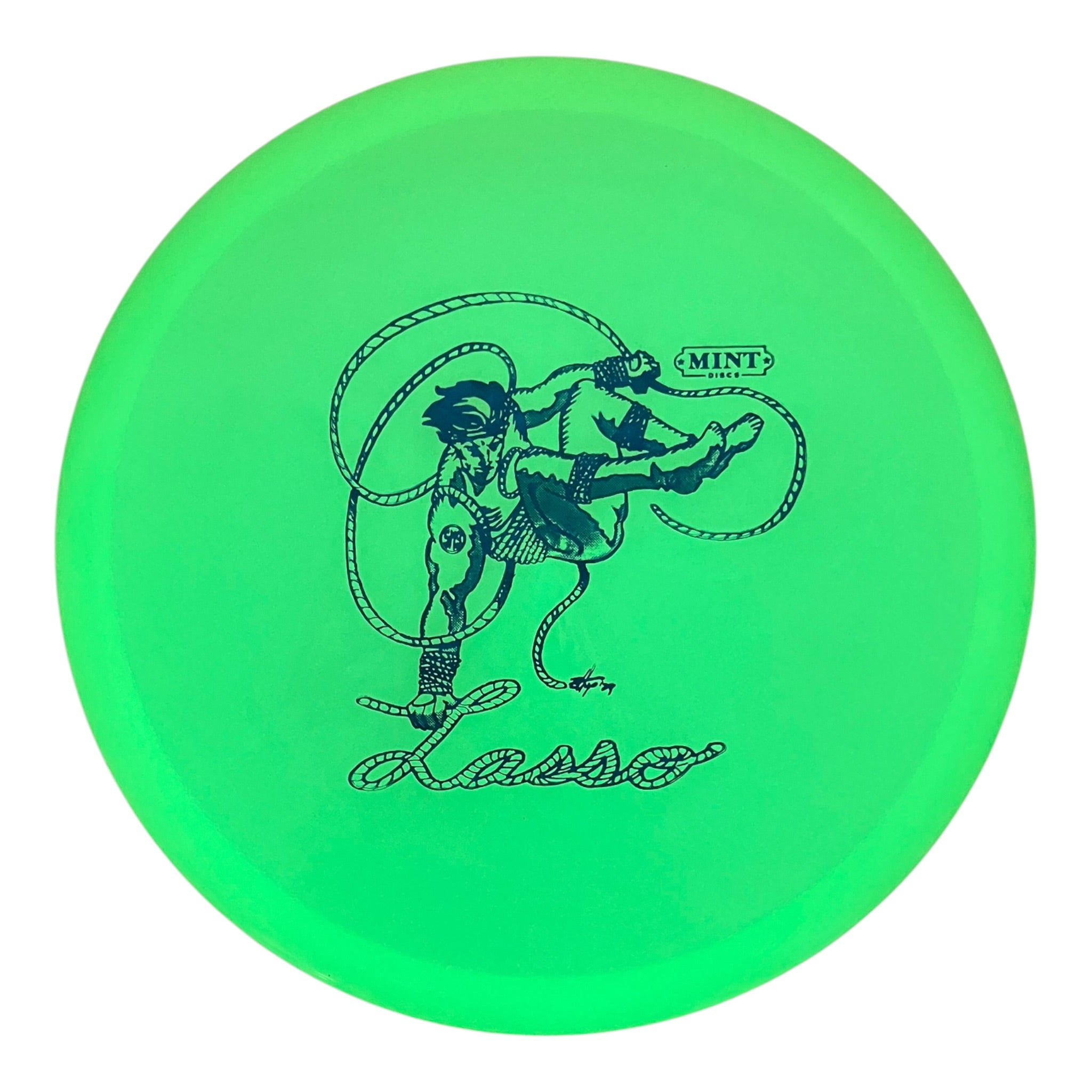 Mint Discs Lasso | Nocturnal | Glow/Blue 175g (Super Mint Society) Disc Golf