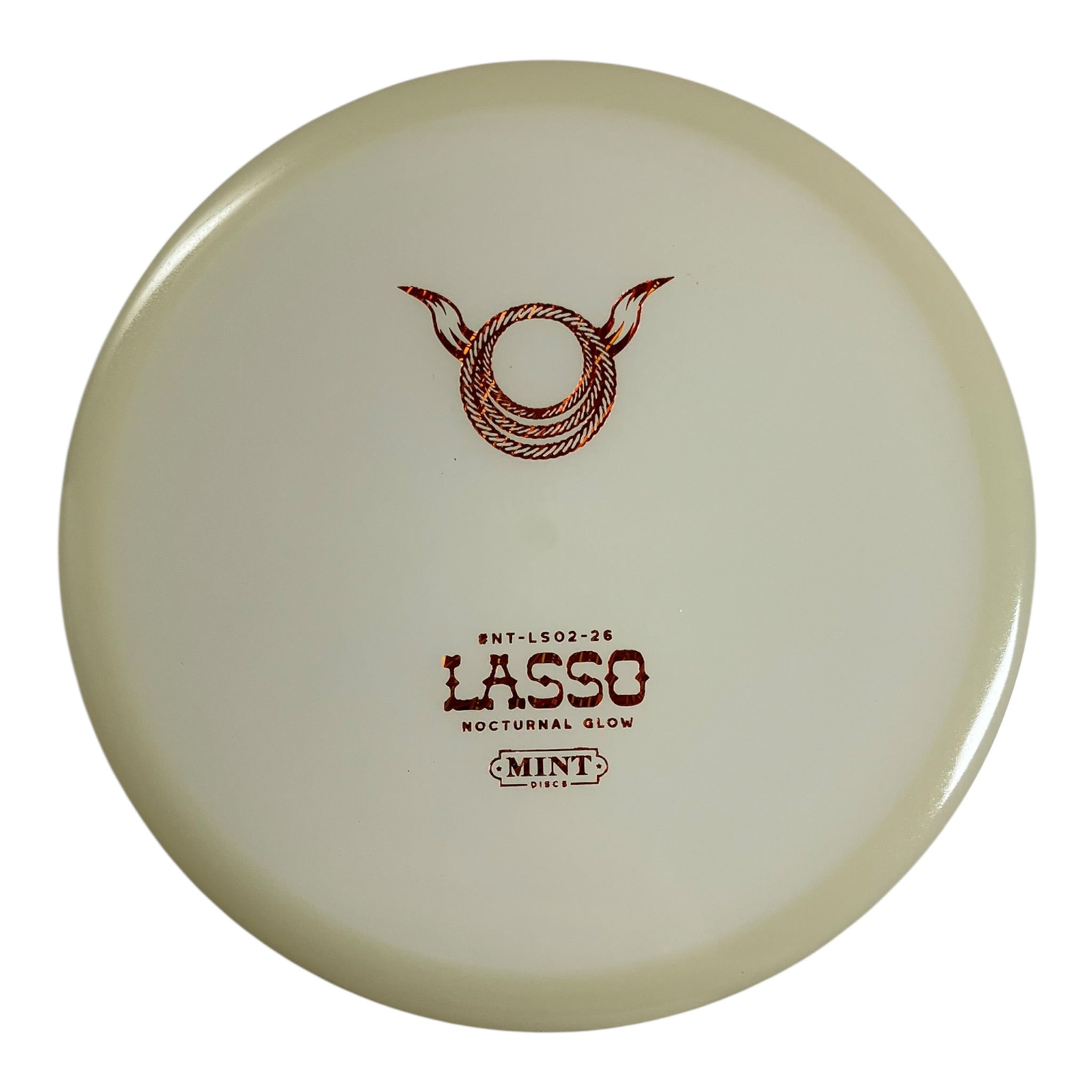 Mint Discs Lasso | Nocturnal | Glow/Bronze 175g Disc Golf