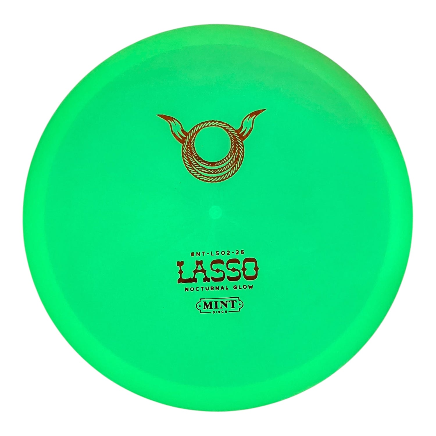 Mint Discs Lasso | Nocturnal | Glow/Bronze 175g Disc Golf