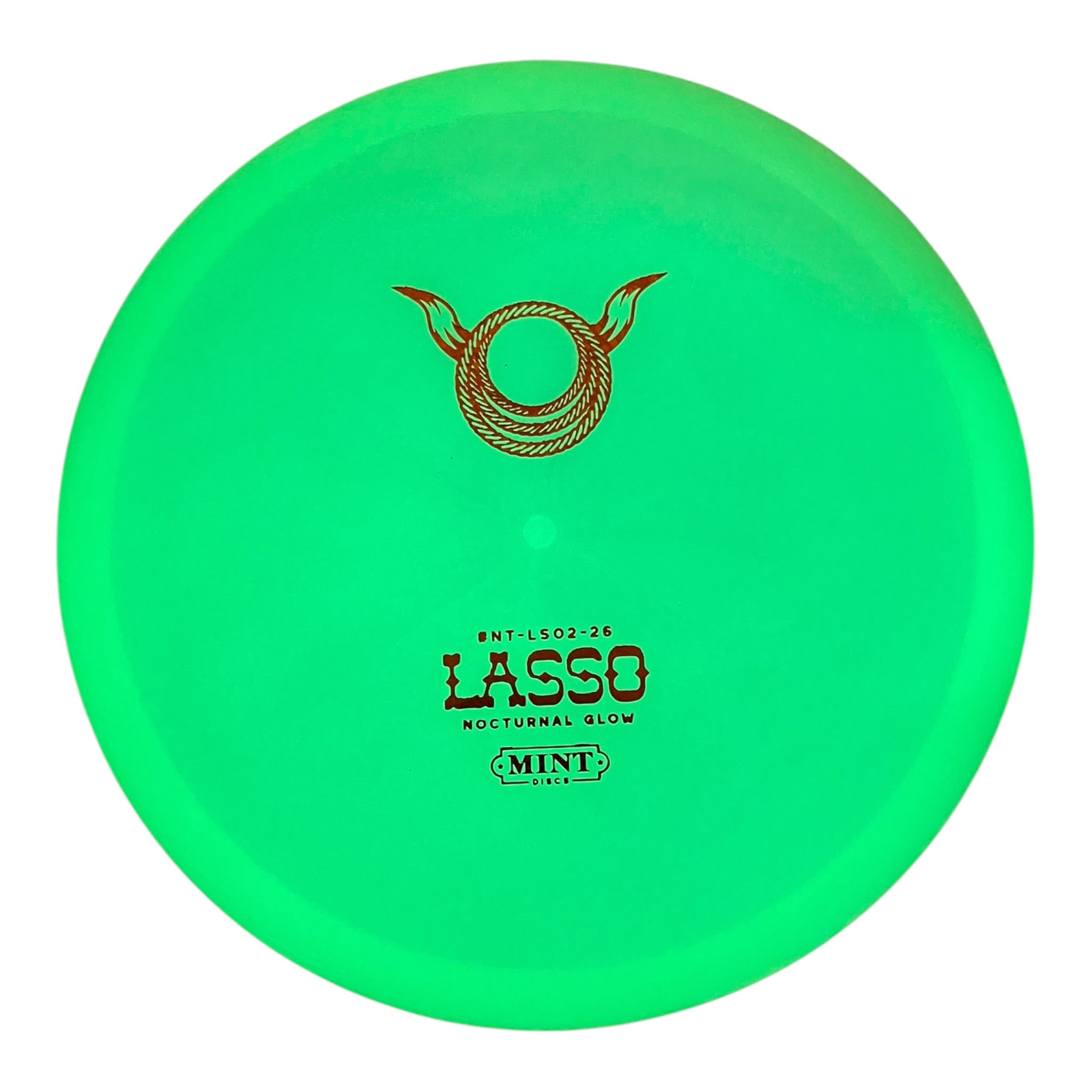 Mint Discs Lasso | Nocturnal | Glow/Bronze 175g Disc Golf
