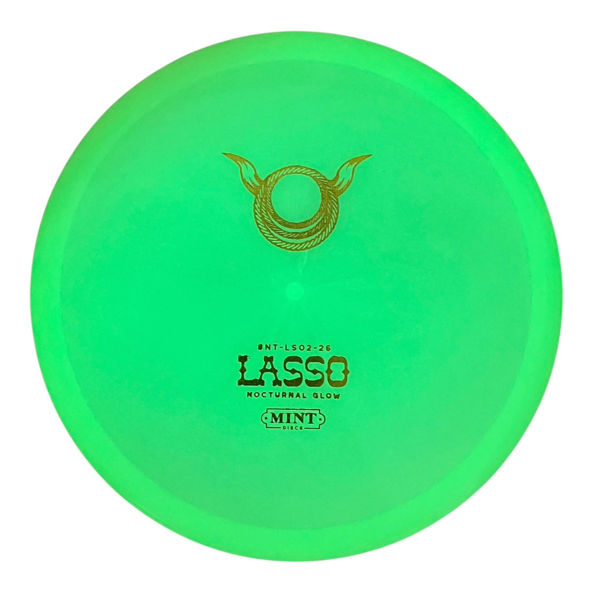 Mint Discs Lasso | Nocturnal | Glow/Gold 175g Disc Golf