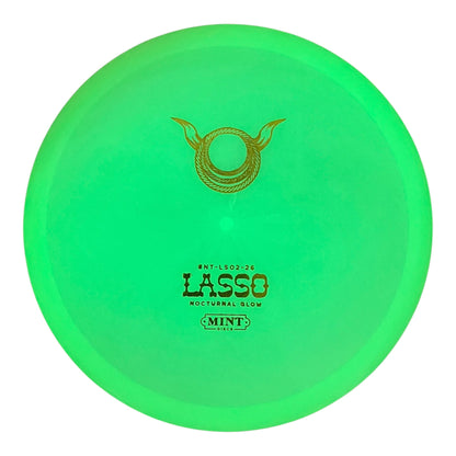 Mint Discs Lasso | Nocturnal | Glow/Gold 175g Disc Golf