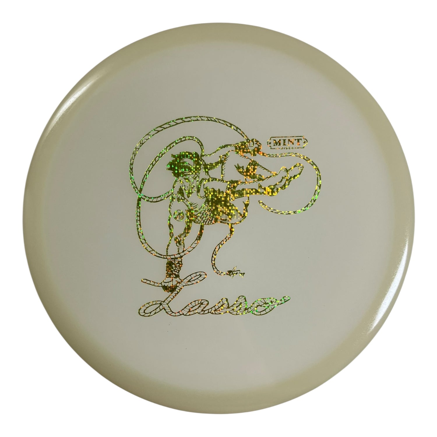 Mint Discs Lasso | Nocturnal | Glow/Gold 175g (Super Mint Society) Disc Golf