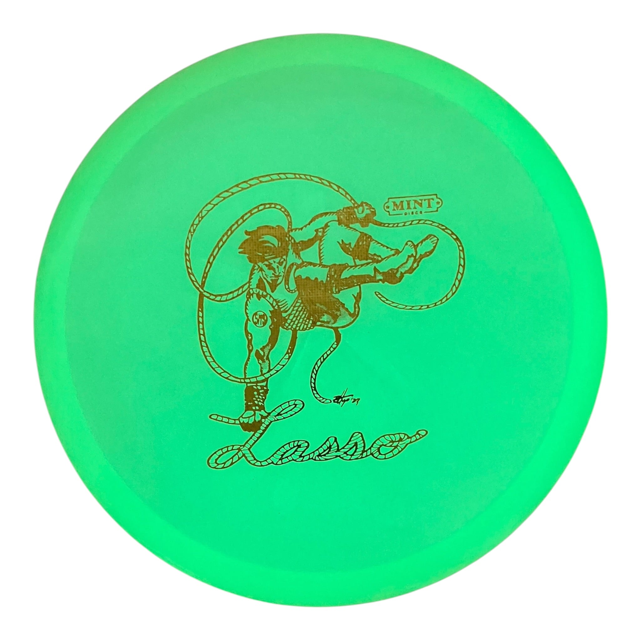 Mint Discs Lasso | Nocturnal | Glow/Gold 175g (Super Mint Society) Disc Golf
