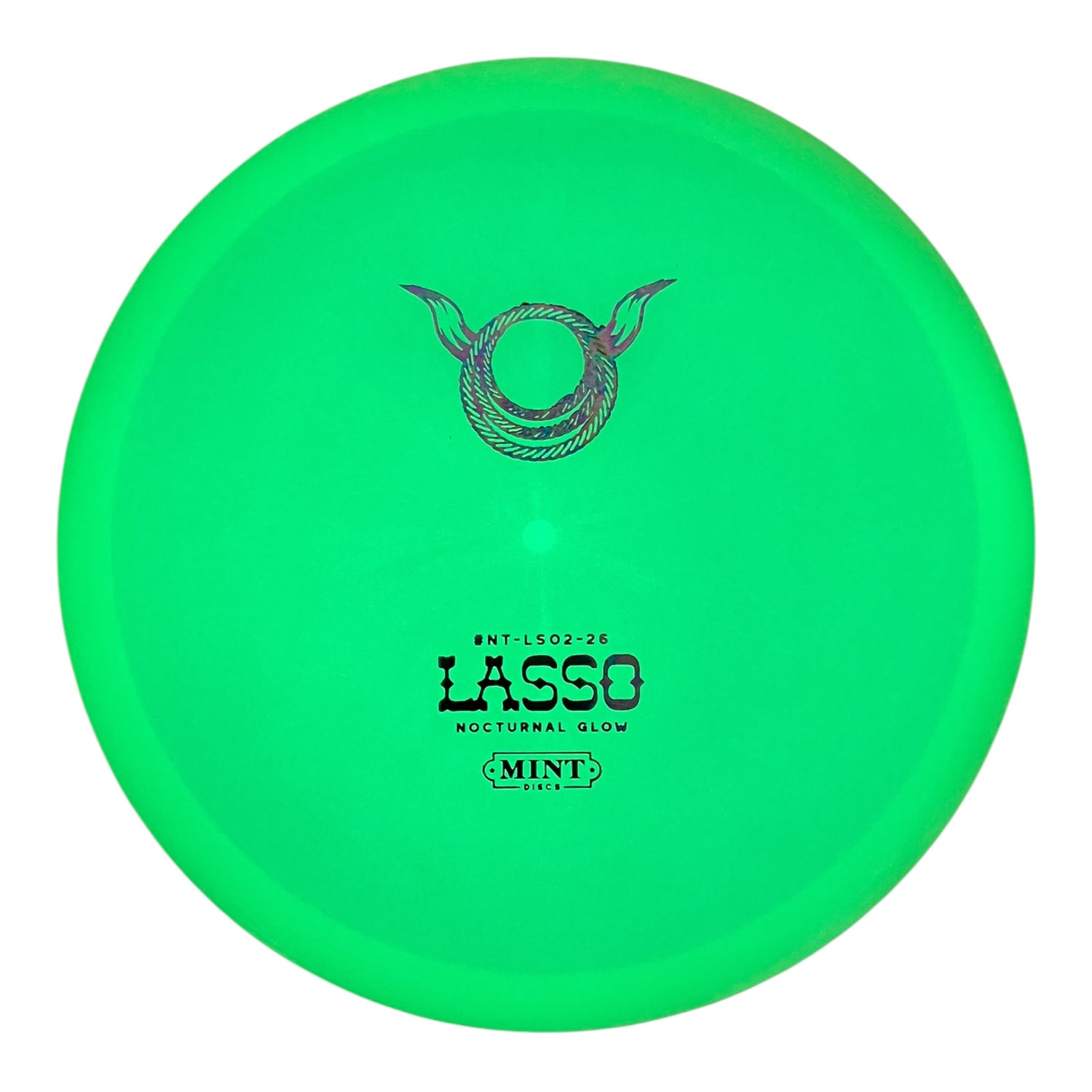 Mint Discs Lasso | Nocturnal | Glow/Oil Slick 175g Disc Golf
