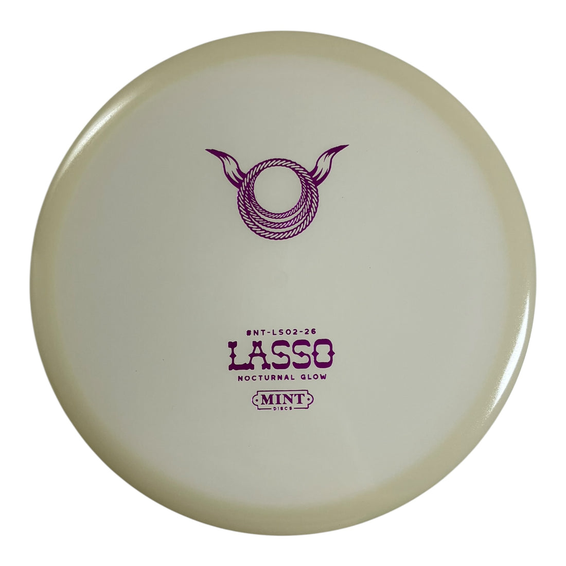 Mint Discs Lasso | Nocturnal | Glow/Purple 175g Disc Golf