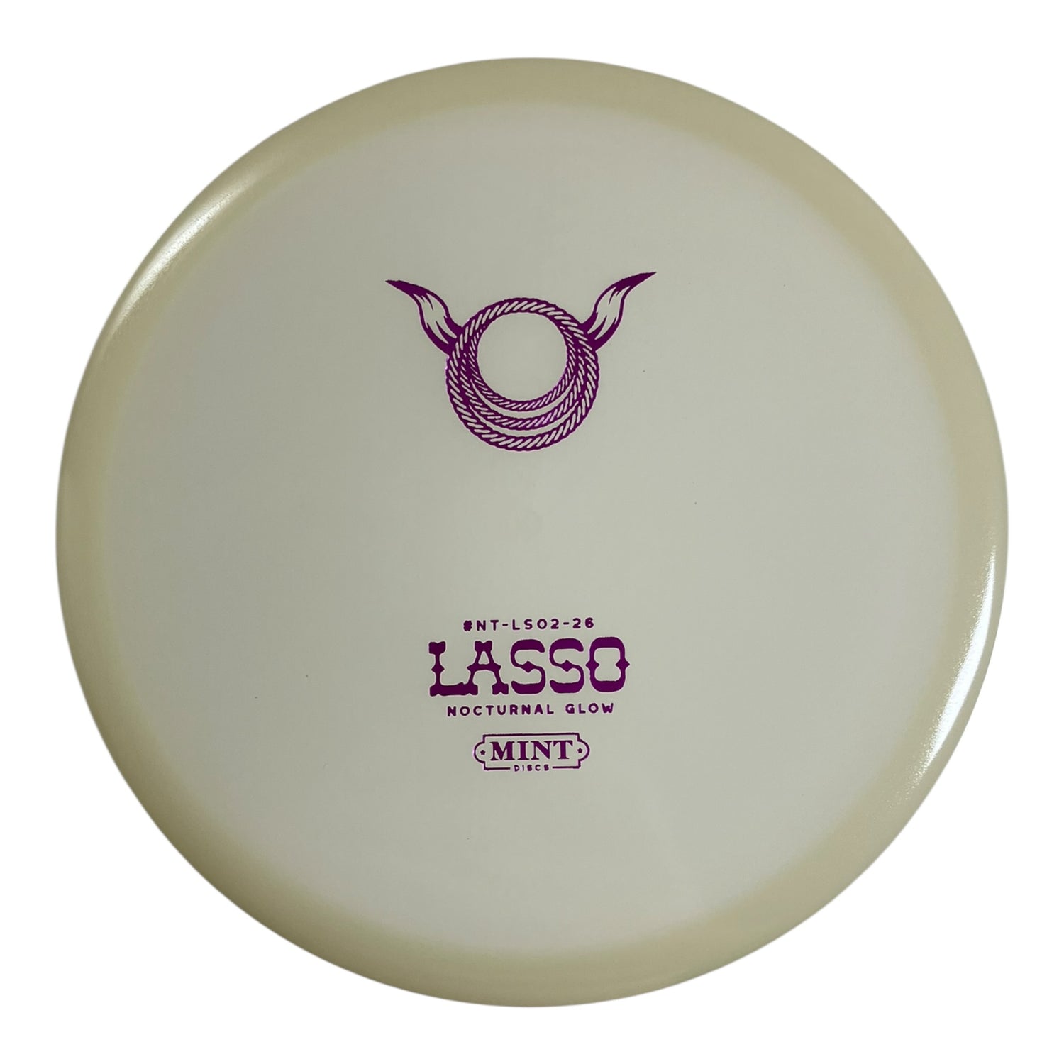 Mint Discs Lasso | Nocturnal | Glow/Purple 175g Disc Golf