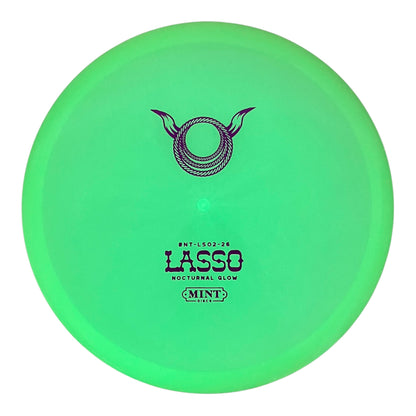 Mint Discs Lasso | Nocturnal | Glow/Purple 175g Disc Golf